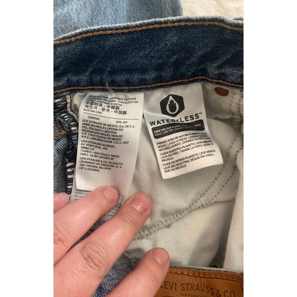 Levis big E premium denim the wedgie womens size 25 - Picture 5 of 8